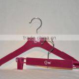 Women's Velvet Flocking Coat Hangers Custom thumbnail-6