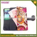 Ladies Evening Fashion Wallet New Style Women Full Printing Flowers Wallet thumbnail-3