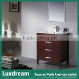 New Jersey 36 Inch Wood Stain Bathroom Vanities