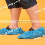 Eelasticized overshoe-protective shoe covers