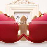 Fashion Bras for Women Deep U Low Cup Push Up Bras Backless Bra Brassiere Underwear Padded Seamless Sexy Lady Bras thumbnail-2