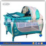 New Deluxe Portable Baby Playard With Baby Changing Table thumbnail-2