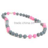 2013 Custom Design Colorful Silicone Teething Necklace thumbnail-1