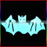 Bat Design Blue Light Glow in the Dark Sticker thumbnail-1