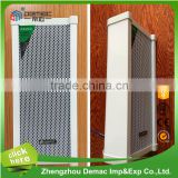 Column speaker with Circular shape public address systems white color