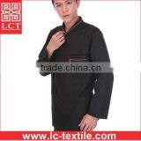 Supply Factory Direct Price 100% AZO Free Dyed Breathable Poly/cotton Chef Unifrom With Top Quality Finishing(LCTU0015) thumbnail-2