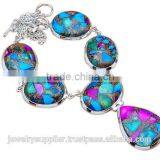 Designer Gold Jewellry Costume Earrings Wholesale Silver Pendants With Gemstones Necklaces thumbnail-1