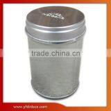 Round Mint Metal Box