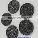 Wholesale Cheap Custom Zinc Alloy Label Wine Bottle Label Logo Label Metal thumbnail-5