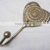 Cast Iron Hooks for Clothes With Nickel Plated