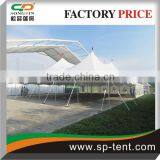 Elegant Peg and Pole Tents Cover Double Waterproof PVC Fabric for Sale thumbnail-2