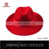 Man's Panama Hats Red Cowboy Hat for Party thumbnail-1