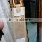 Jute/Burlap/Hessian Single Bottle Wine Bag thumbnail-1