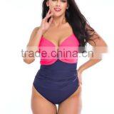 2016 Hot Sexy Fat Women One Piece Plus Size Swimwear thumbnail-5