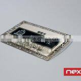 Cut Out Logo Stainless Steel Metal Member Card, Business Card thumbnail-4