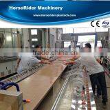 PVC WPC Pavilion Profile Plastic Board Panel Production Plant/Plastic Wood Outdoor Pavilion Board Decking Panel Making Machine thumbnail-4