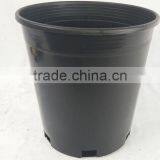 Garden Nursery 1 Gallon Black Gallon Planter