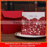 Classic White Laser Wedding Invitation Card thumbnail-1