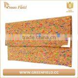 Newest Creative Design Portugal Cork Cosmetic Clutch Bag thumbnail-2