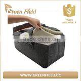 Wholesale Household Graphite Felt Magazine Storage Basket thumbnail-3