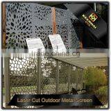 Villa Garden Decoration Powder Coated Laser Cut Metal Aluminum Garden Fence Panels thumbnail-4