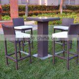 2017 Sigma SGS Tested Trade Assurance Led Rattan High Top Bar Tables and Chairs thumbnail-1