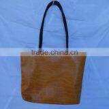 Fashion PU Tote Bag With Alligator Pattern thumbnail-3