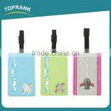 Toprank Cheap Price Customized Soft PVC Luggage Tag Printing Travel Baggage Tag Thermal Airline Luggage Tag thumbnail-2