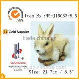 6" Hot Sale Mini Ceramic Rabbit Statue 2/S thumbnail-2