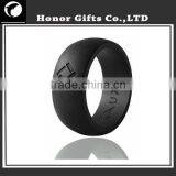Promotional High Quality Custom Embossed Silicone Rubber Wedding Rings thumbnail-1