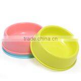 round shape pet food bowl