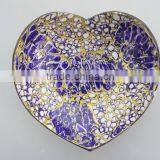 Heart Shape Lacquer Coconut Bowl / High Quality Lacquerware From Vietnam Leading Manufacturer thumbnail-3