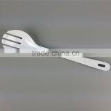 Different Size Fashion Style Durable Plastic White Melamine Salad Spoon thumbnail-2