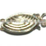 14K Yellow Gold Fish Shaped Jewelry Clasp thumbnail-1