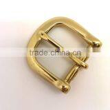 End Bar Solid Brass Buckle With One Prong, Belt Buckle thumbnail-2