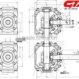 1.5 1 Ratio Gearbox for Grain Transportation Storage thumbnail-6