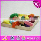 2017 Top Fashion Children Cutting Wooden Food Toys W10B173-S thumbnail-5