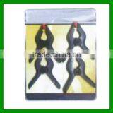 High Pressure 4PCS 3" Black Plastic Small Antiskid Spring Hose Clamp ,plastic Spring Clamp thumbnail-1