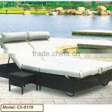 Outdoor Wicker Bed thumbnail-1