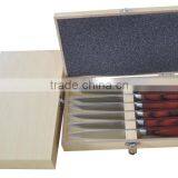 Wooden Gift Box 6PCS Steak Knife Set thumbnail-1