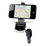 5 in 1 Multi-function Wireless Bluetooth Car Kit With Car Charger Mp3 fm Transmitter Car Holder Handsfree Calling thumbnail-3