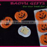 Halloween Badge LED Flicker Badge Pumpkin Ghost Badge thumbnail-3