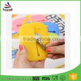 Colorful Portable Silicone Key Holder Bag Flexible Hand Strap Silicone Key Bag and Card Case thumbnail-2