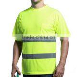 Polyester Mesh Fabric Reflective T Shirt Wholesale thumbnail-2