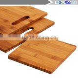 Cutting Board Set 3 Ecofriendly Multipurpose Durable Bamboo Chopping Mat - Meat & Veggie Prep thumbnail-4