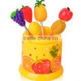 Stainless Steel Fruit Fork Set thumbnail-4