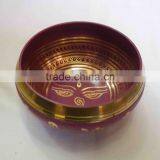 Best Selling Symbolic Colored Tibetan Healing Meditation Singing Bowl thumbnail-1
