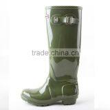 Dripdrop Waterproof Knee High Tall Europe Style Slim Colorful High Quality Women Gumboots Rain Boots thumbnail-3