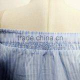 100% Cotton Ladies Stripe Long Sleeve Blouse thumbnail-4