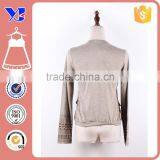 Front Wool Pocket Printed Cuffs Side Pocket Autumn Warmth Trendy Coat thumbnail-2